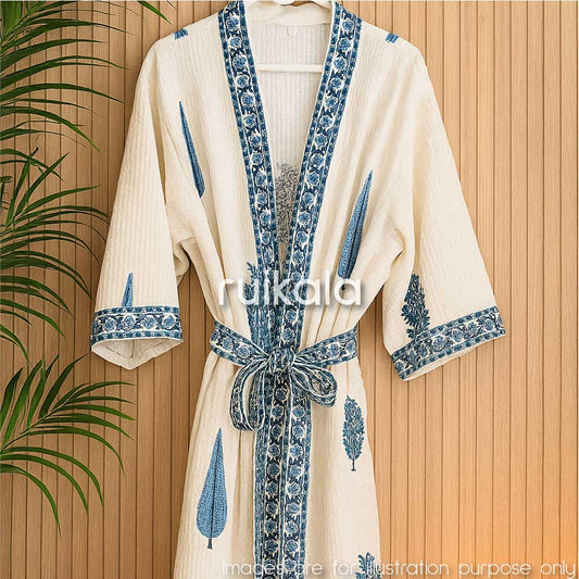 Blue Cypress Bathrobe