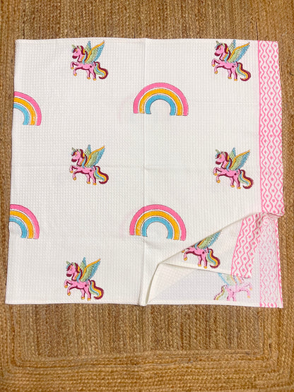 Unicorn Skies Kid's Bath Towel