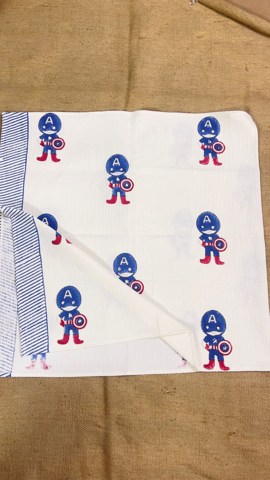 Captain America Kid's Bath Towel