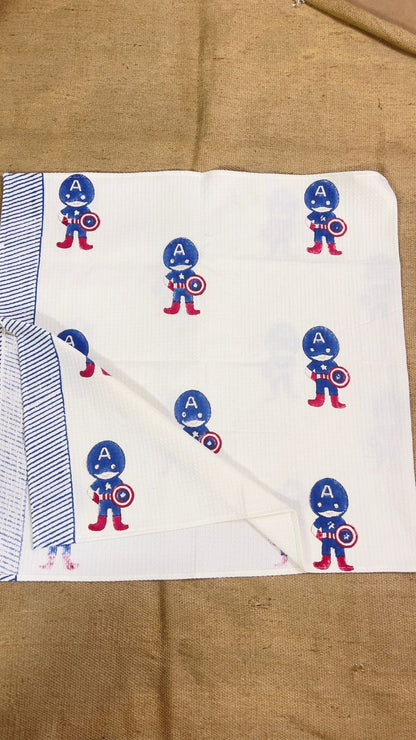 Captain America Kid's Bath Towel