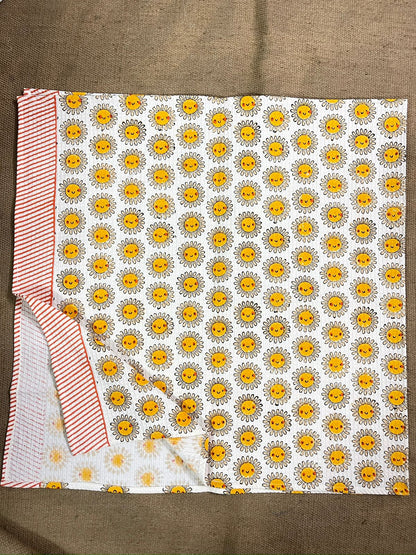 Sunny Smiles Kid's Bath Towel
